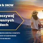 Sun&snow Zachód Słońca